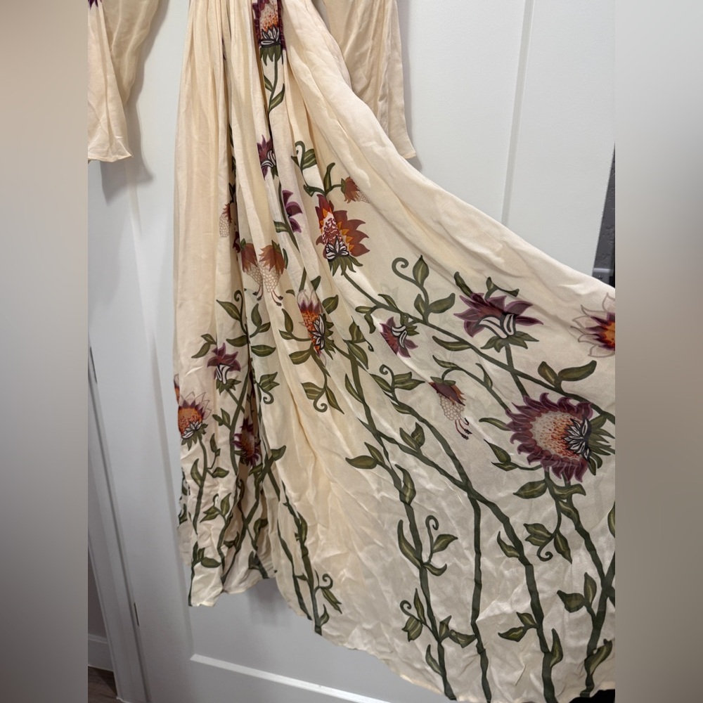 FARM Rio Romantic Nature Long Sleeve Maxi Dress - Picture 3 of 4